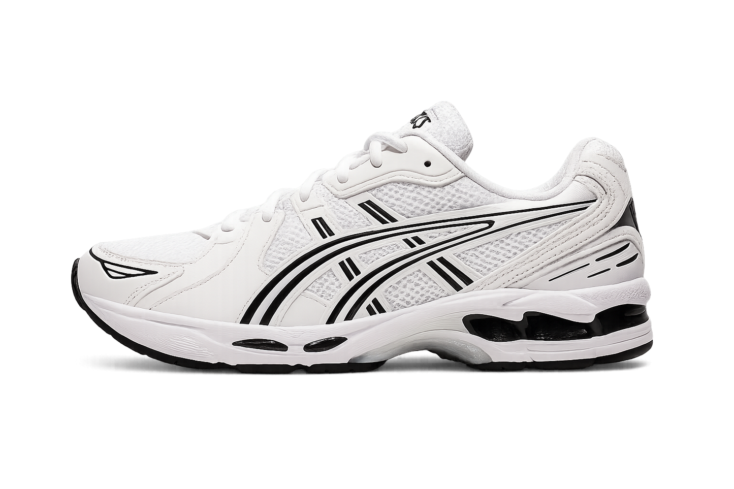 Asics Gel-Kayano 14 Triple White Black Accents