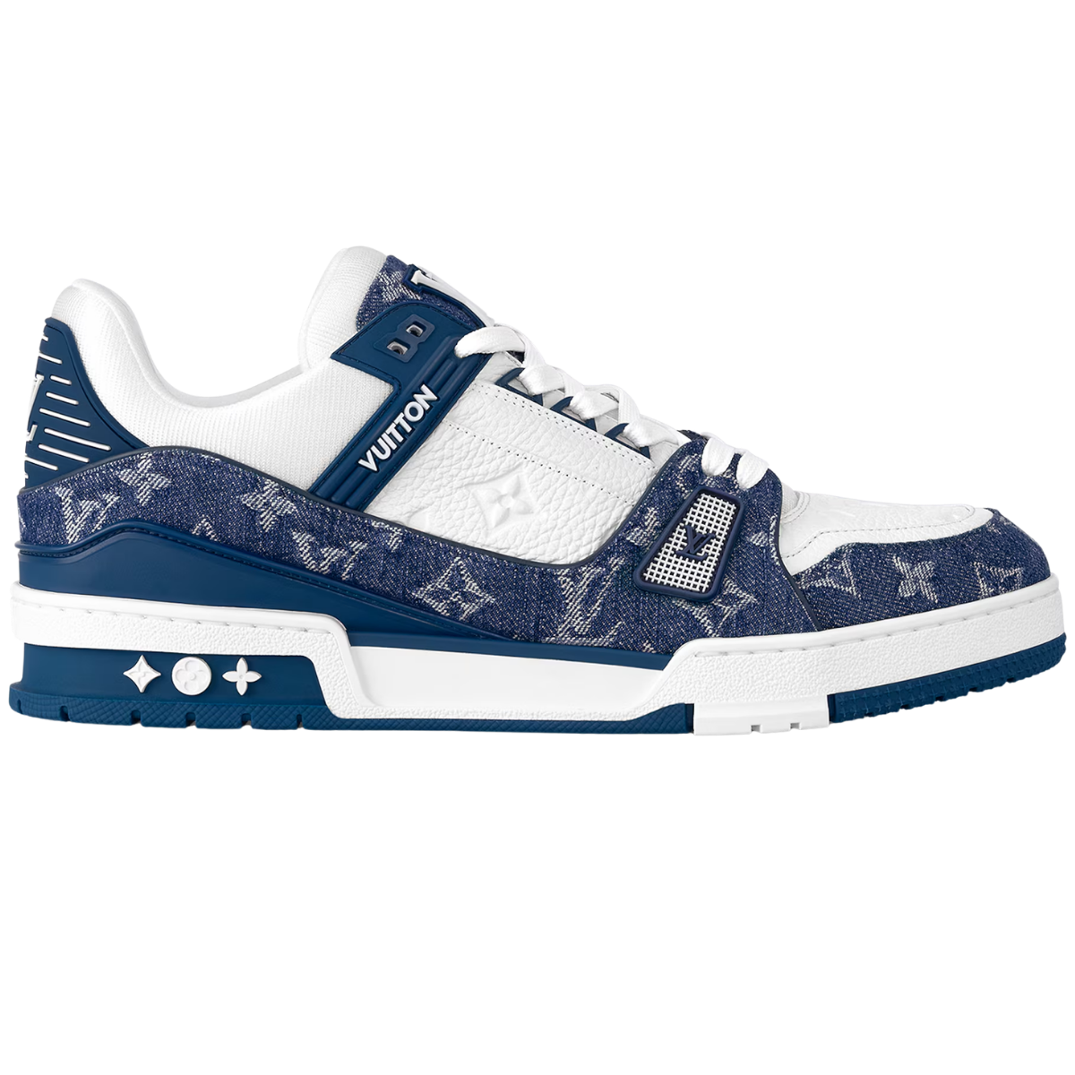 Chaussure Lv trainer Bleu