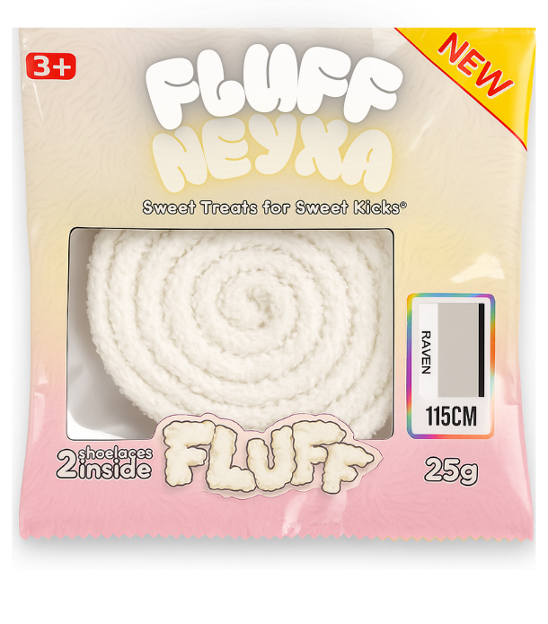 Lacet Fluffy Blanc