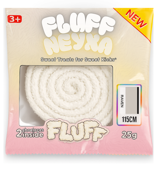 Lacet Fluffy Blanc