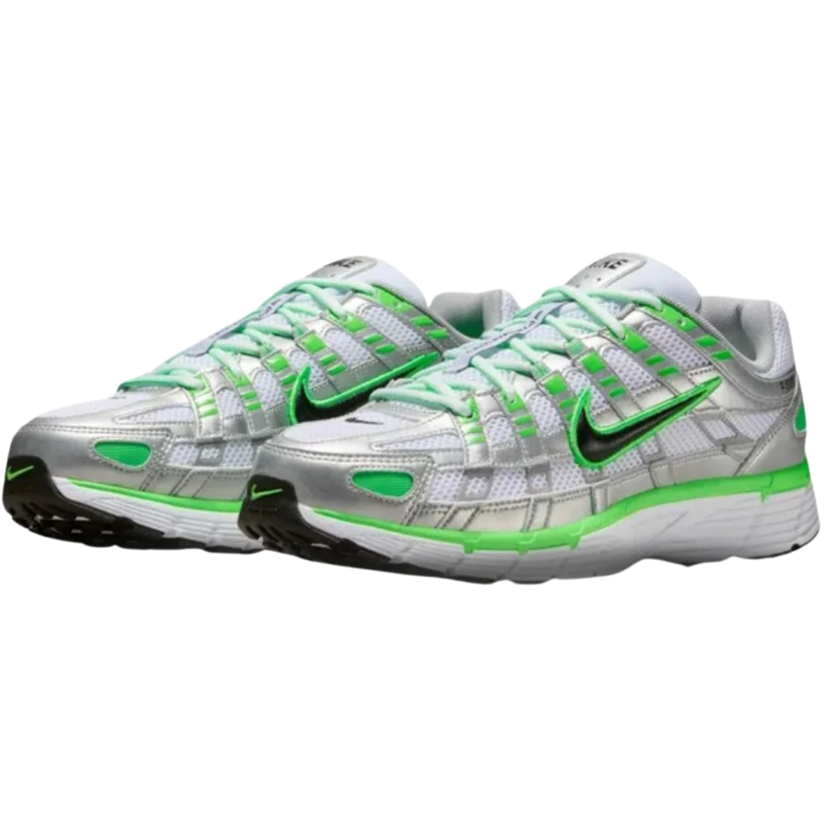 Nike p6000 Silver/Green