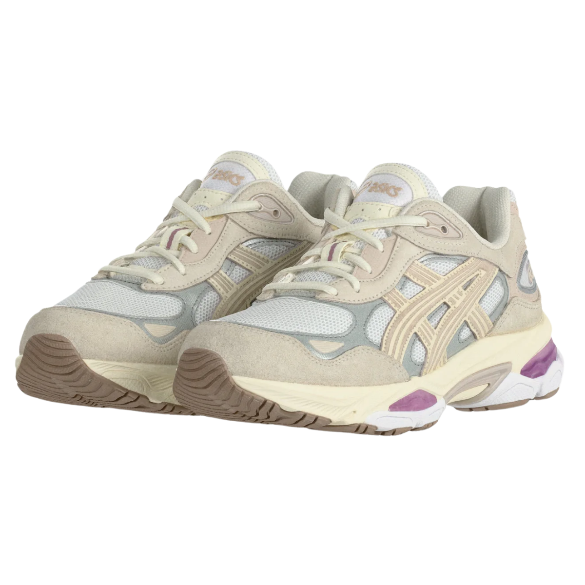 Asics gel nyc cream/moonrock