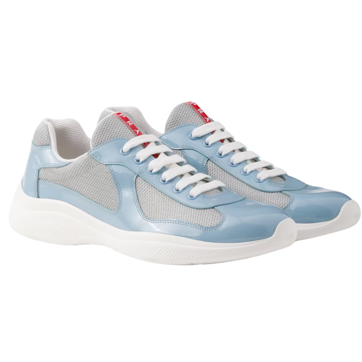 Chaussure prada bleu ciel