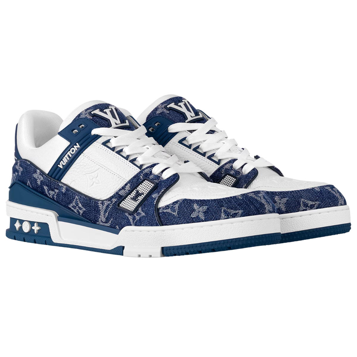 Chaussure Lv trainer Bleu