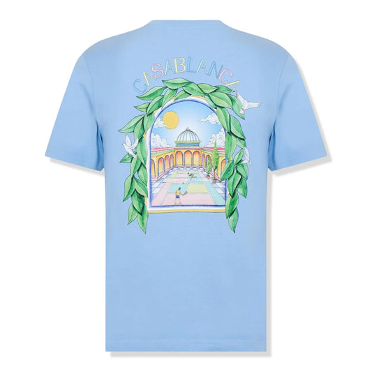 T-shirt Casablanca bleu