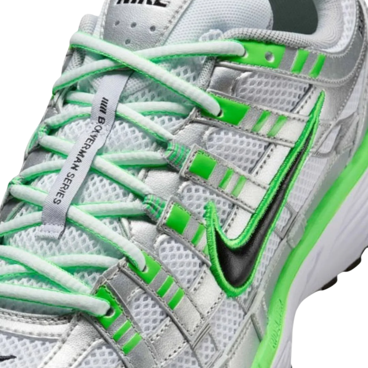 Nike p6000 Silver/Green