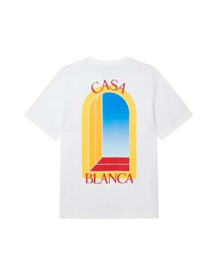 T-shirt Casablanca blanc