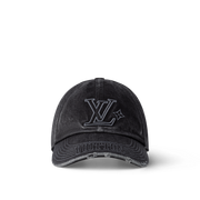 Casquette LV Denim Washed - CASQUETTES (2)