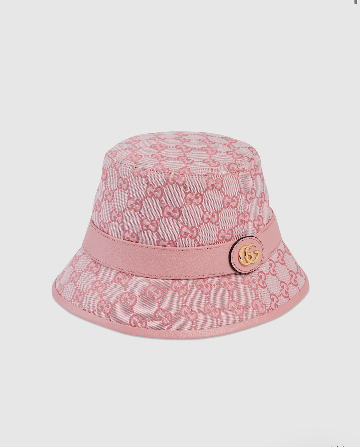 Chapeau bob en toile GG - Gucci casquette