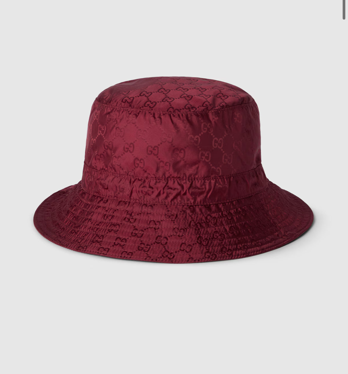 Chapeau bob réversible en nylon GG - Gucci casquette
