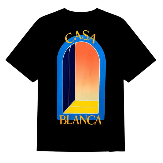 T-shirt Casablanca noir