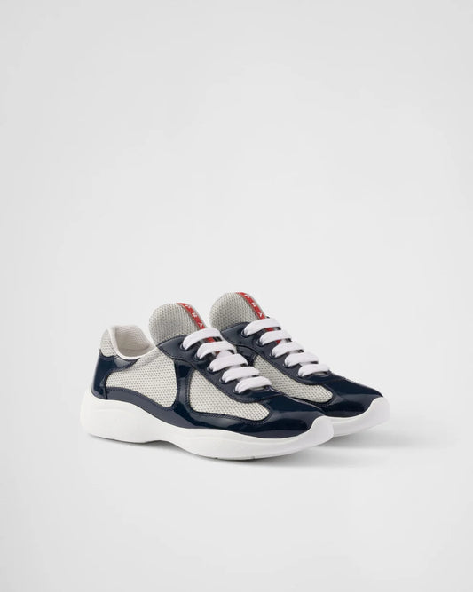 Basket prada bleu roi