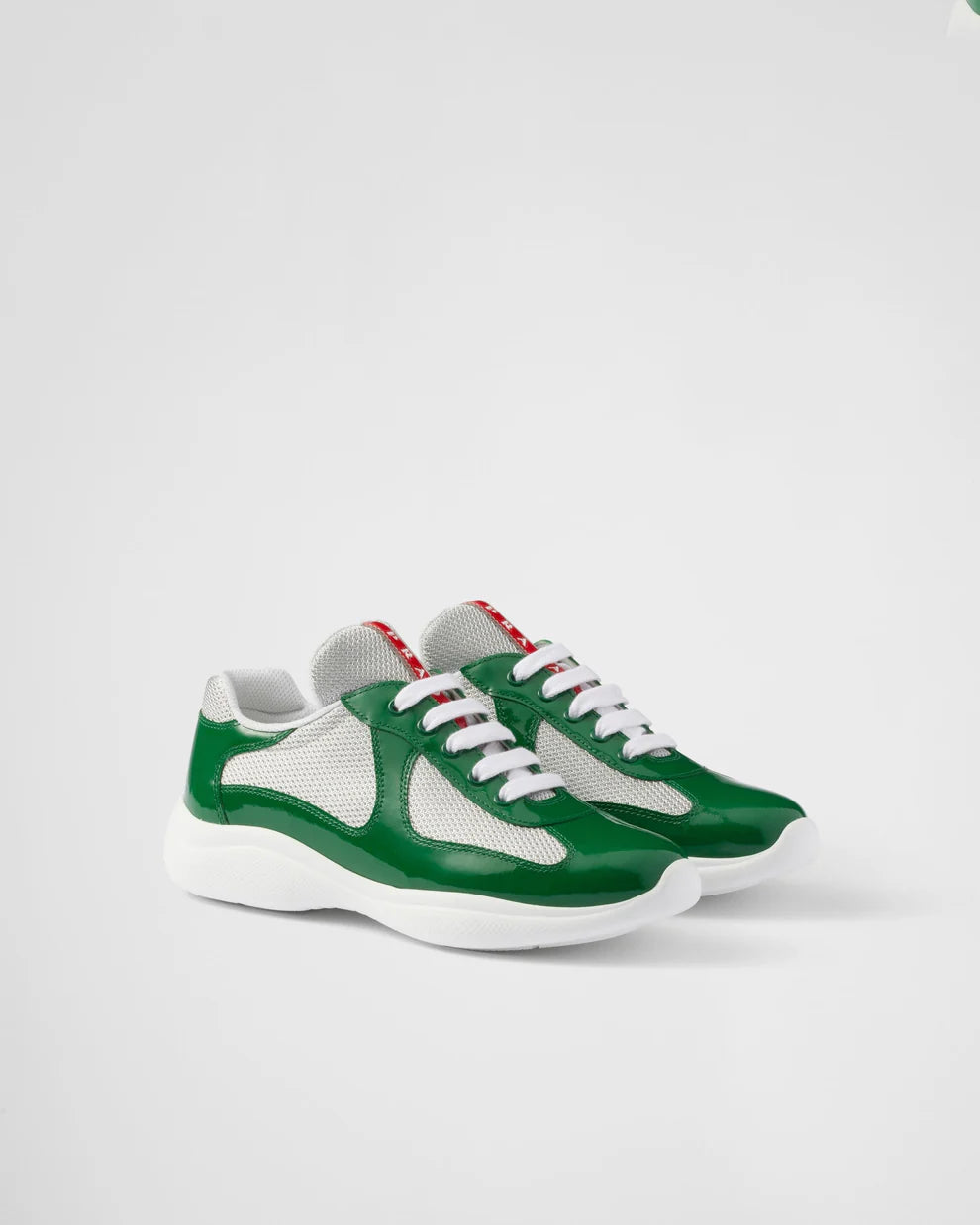 Basket prada vert
