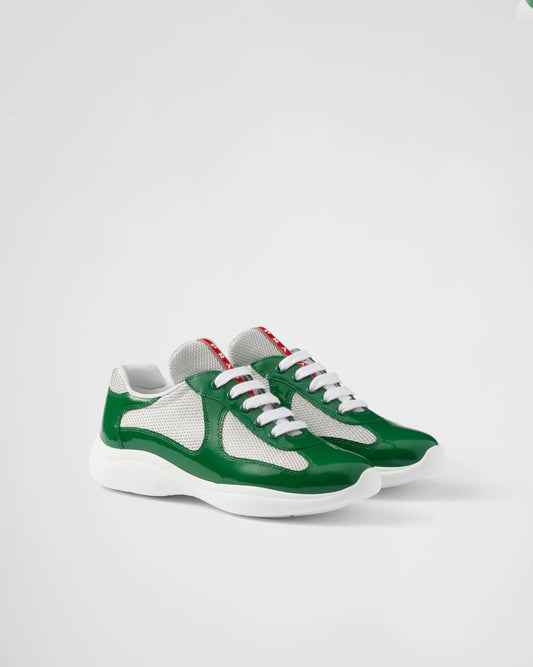Basket prada vert