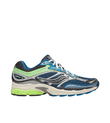 Saucony Pogrid Omni 9 Blue Lime