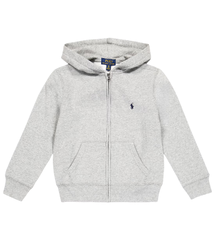 Gilet Zip Gris Ralph Laurent