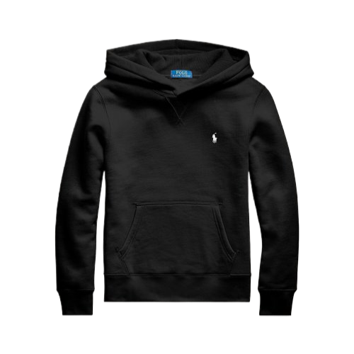 Pull Capuche noir Ralph Laurent